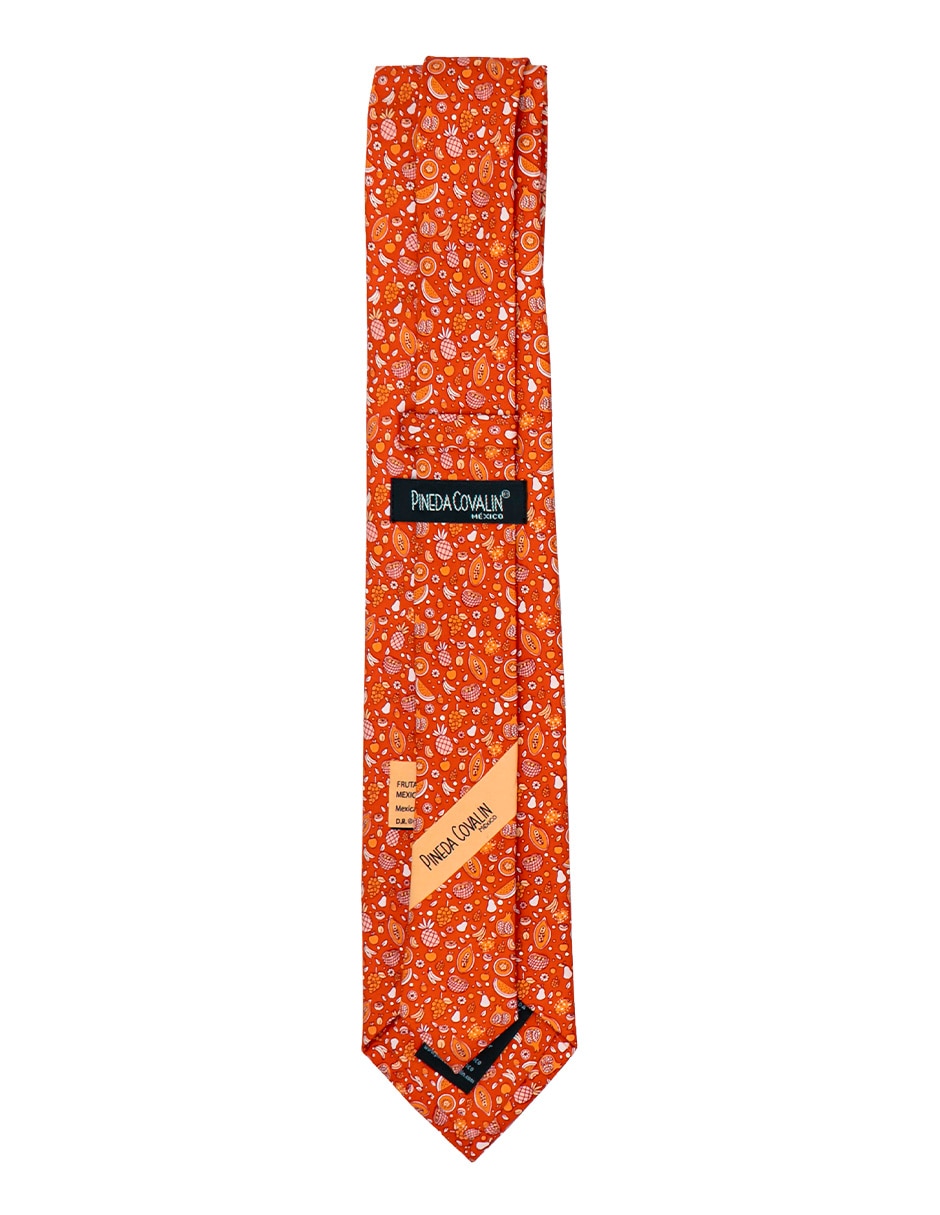 Corbata pineda covalin de seda estampada para hombre