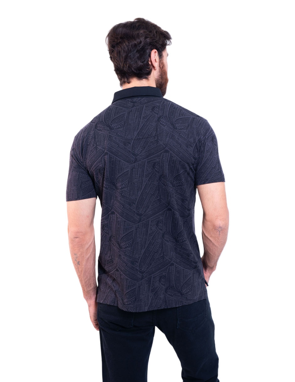 Playera tipo polo Pineda Covalin Mazorca para hombre 3