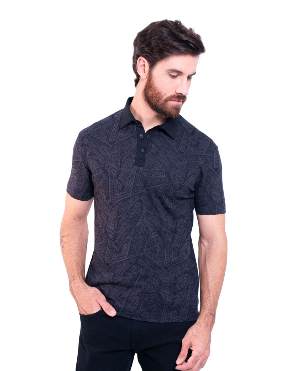 Playera tipo polo Pineda Covalin Mazorca para hombre 2