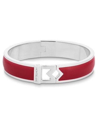 Brazalete M Logo con acabado pulido