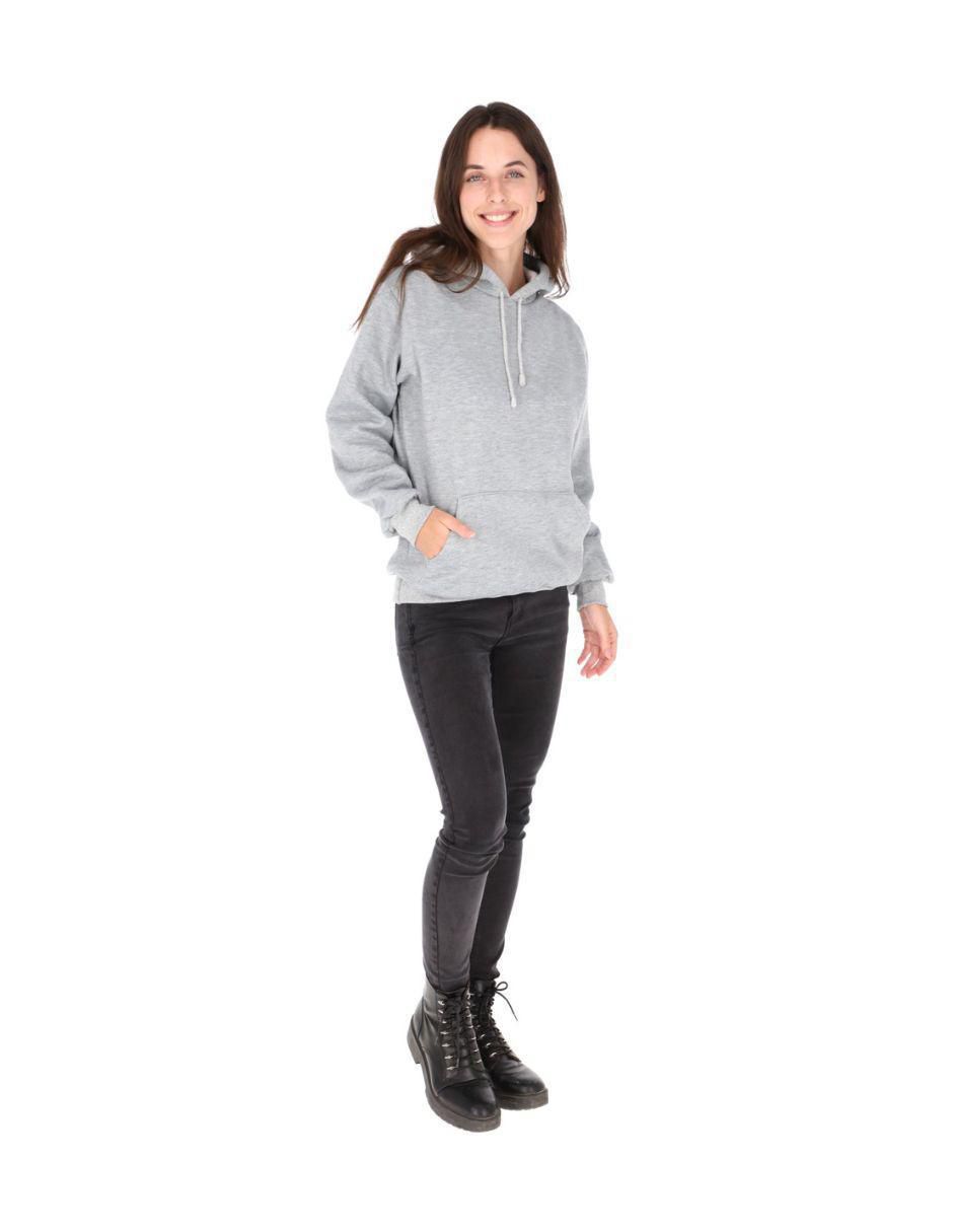 Sudadera con capucha y bolsa para mujer 4