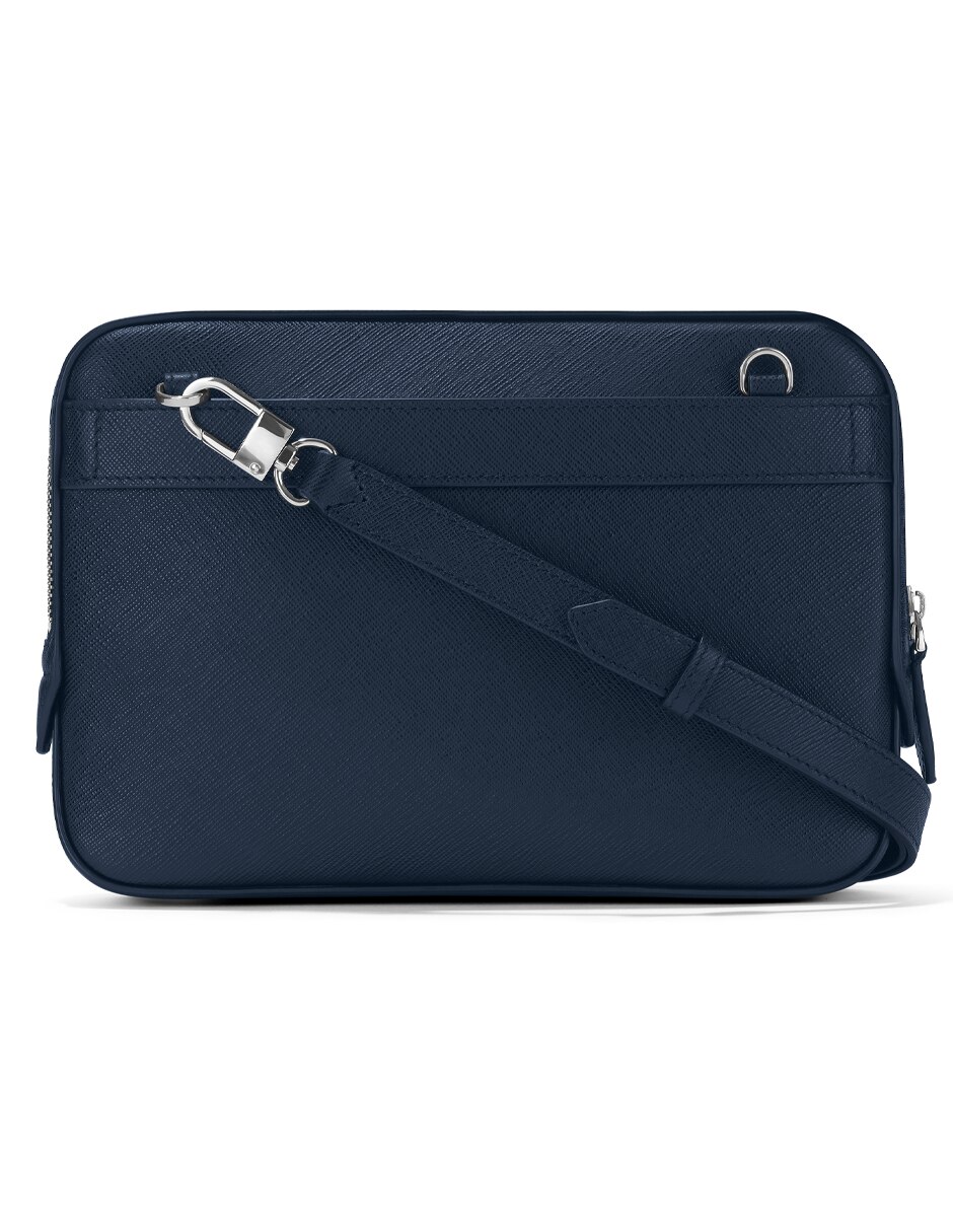 Bolsa messenger Sartorial de piel unisex