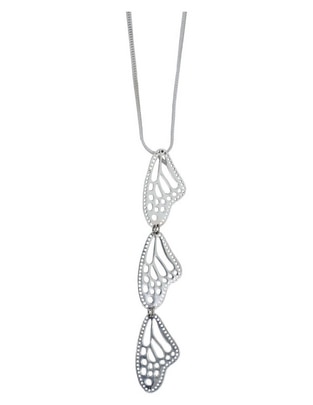 Collar Pineda Covalin Mariposas de plata 1