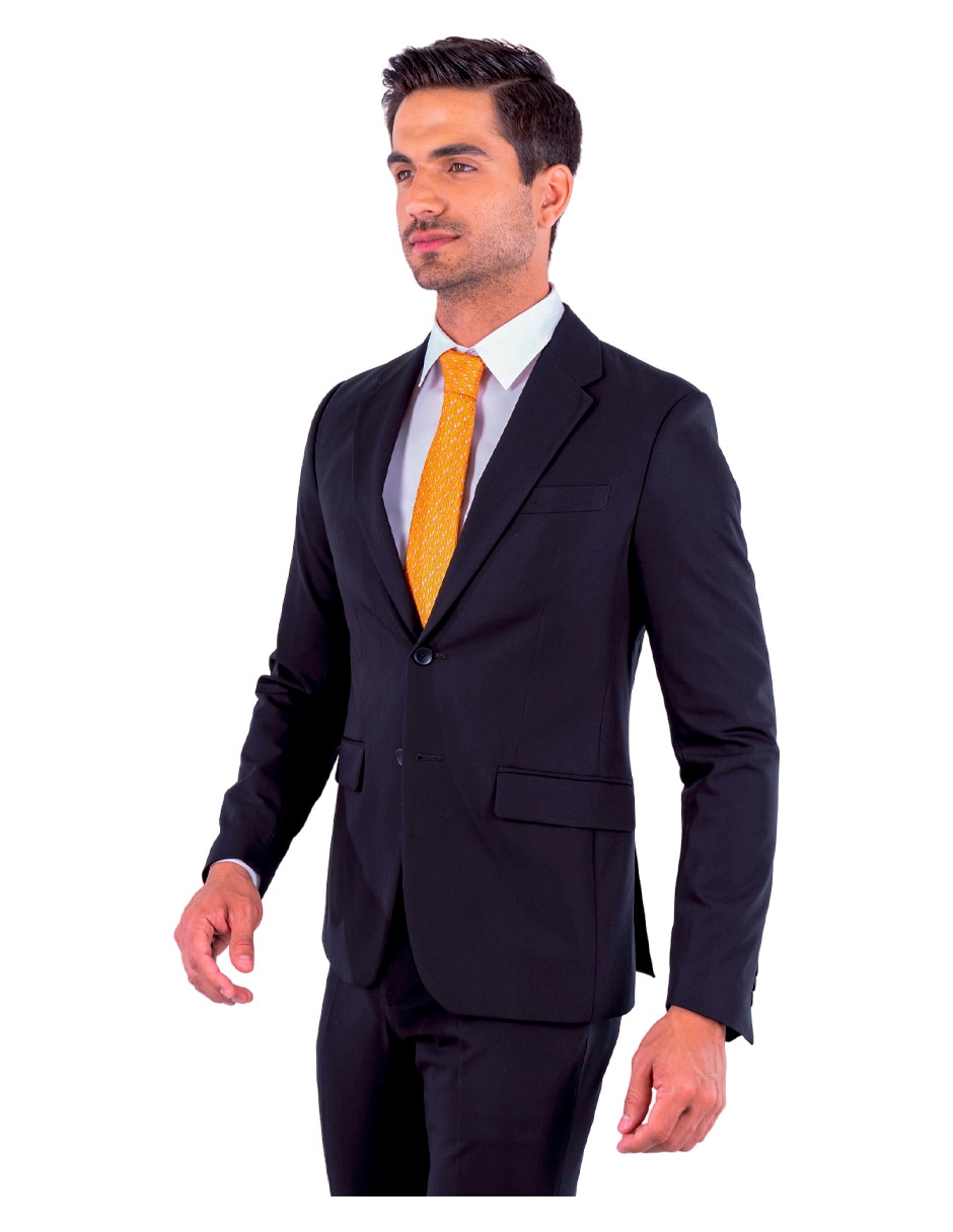 Corbata regular de seda estampado para hombre 4