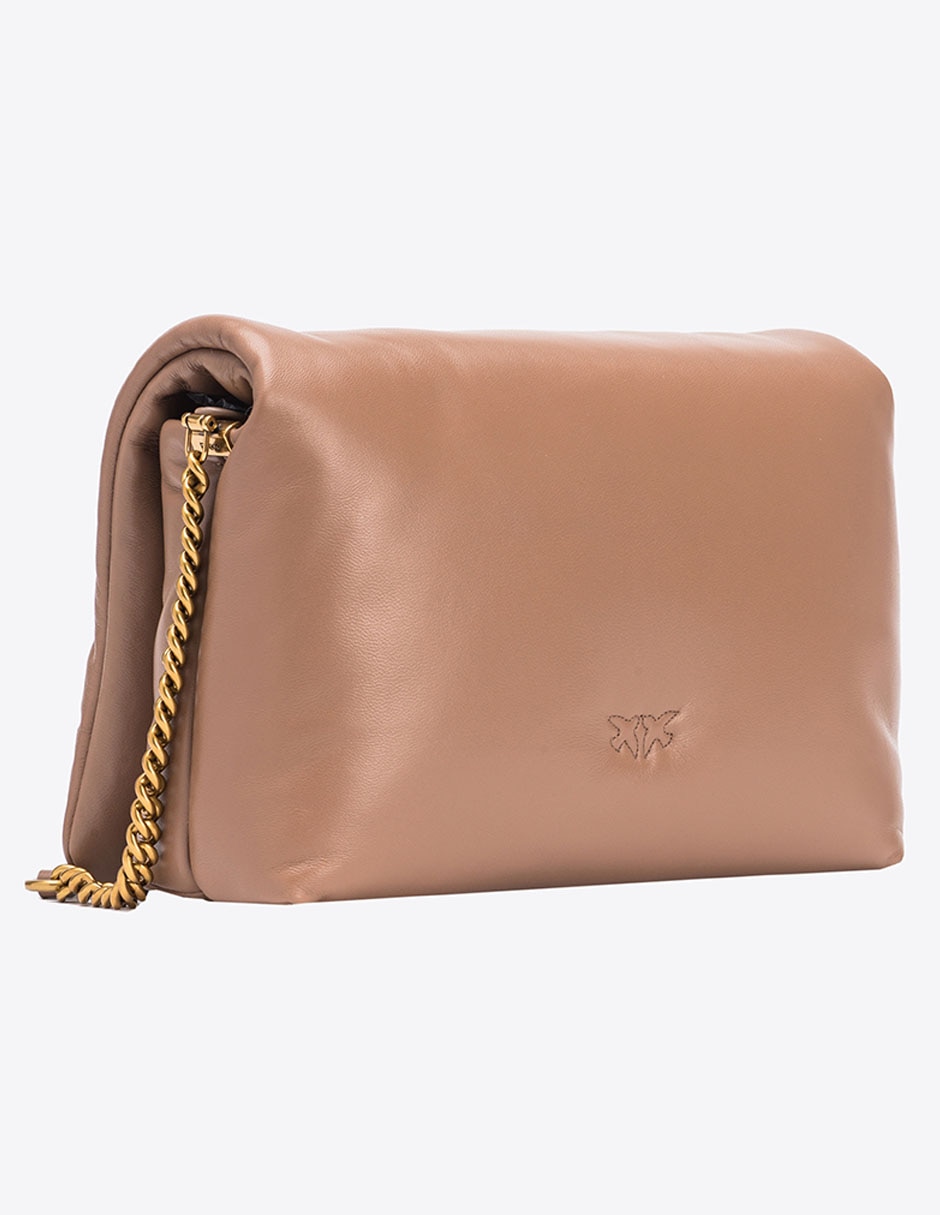 Bolsa flap de piel para mujer 4