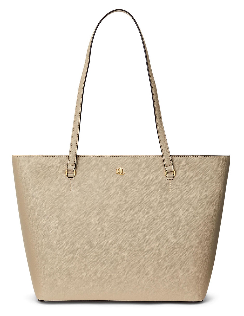 TOTE LAUREN RALPH LAUREN, BEIGE