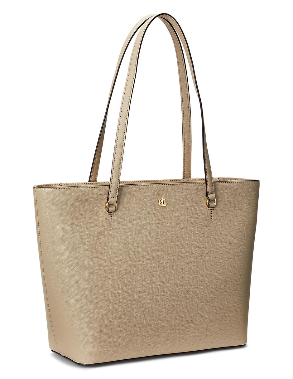 TOTE LAUREN RALPH LAUREN, BEIGE