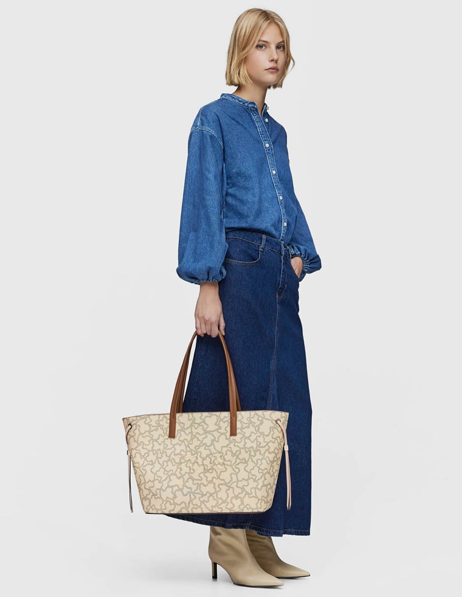 Bolsa shopper Tous Kaos Icon para mujer