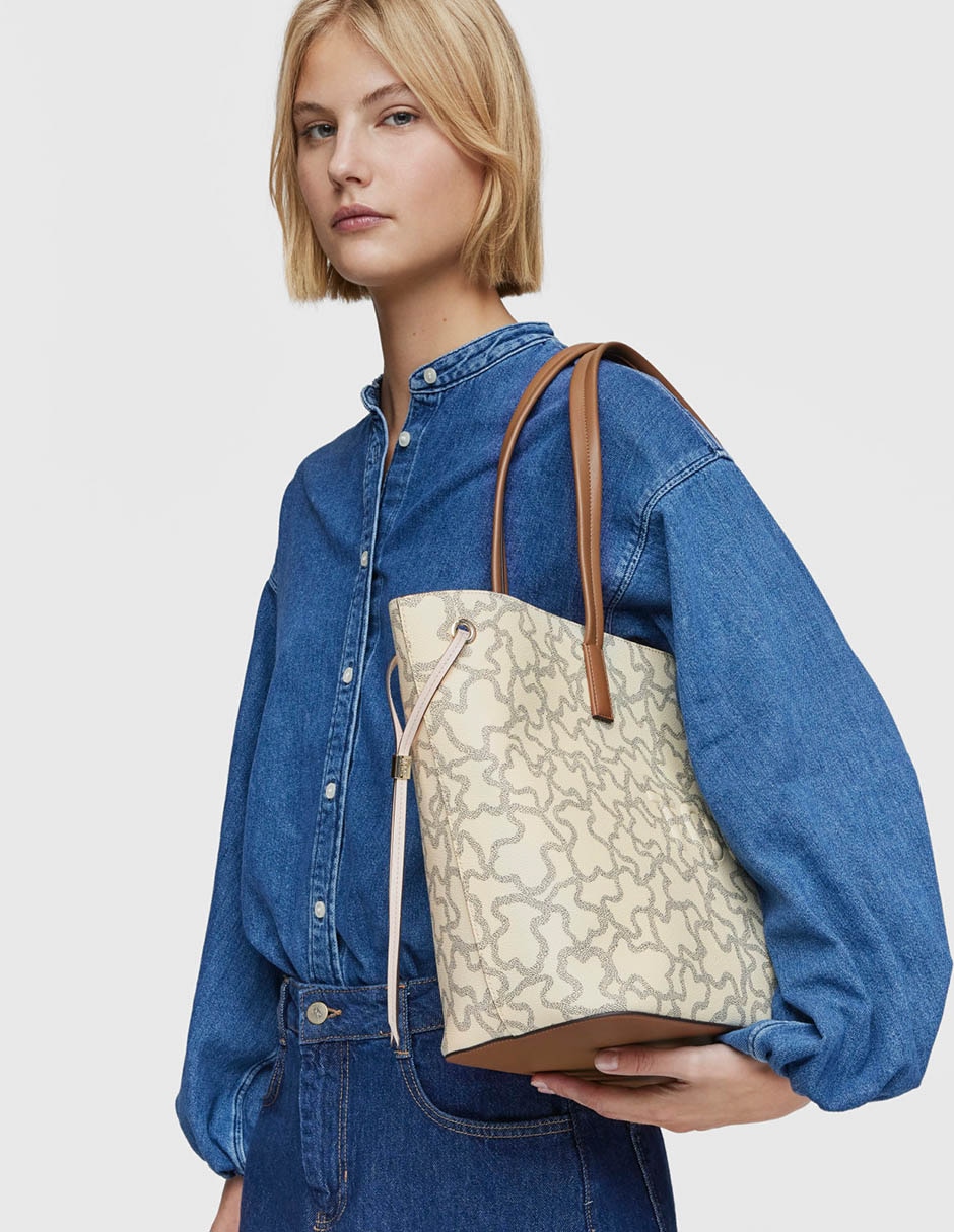 Bolsa shopper Tous Kaos Icon para mujer