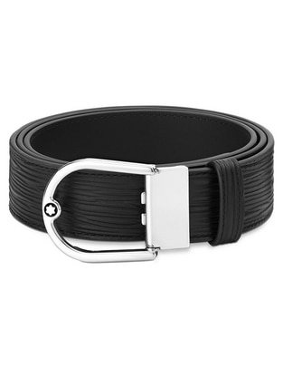 Cinturón de piel unisex