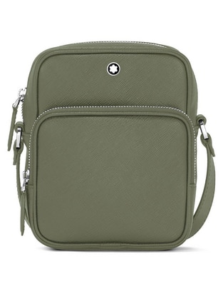 Bolsa messenger Sartorial de piel unisex