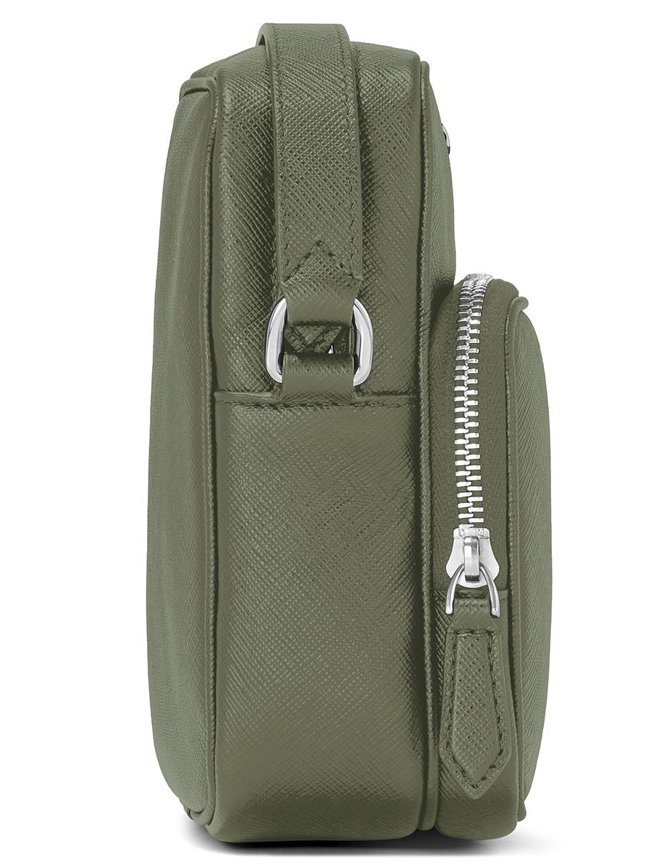 Bolsa messenger Sartorial de piel unisex