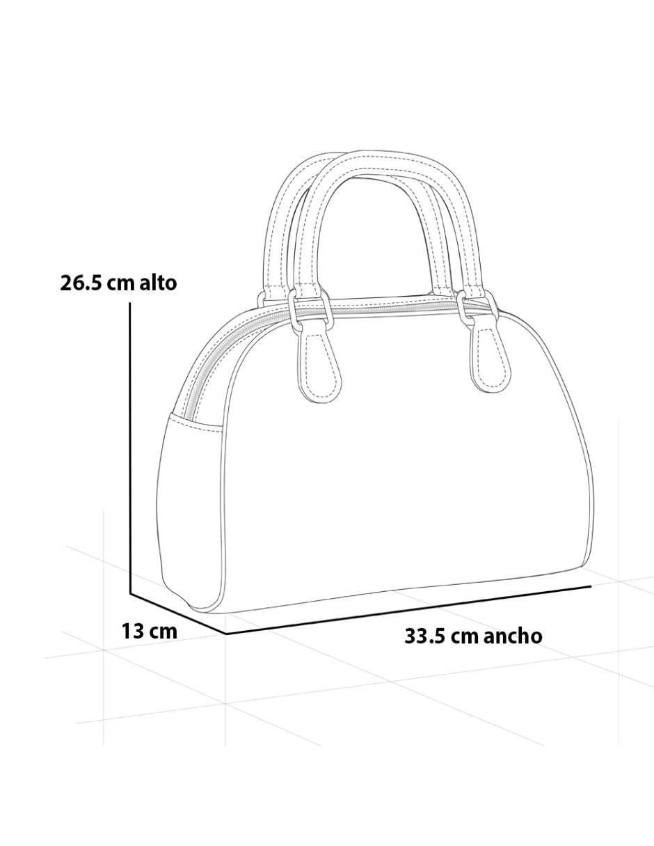 Bolsa bowler Prada de piel para mujer