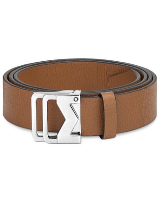 Cinturón de piel unisex