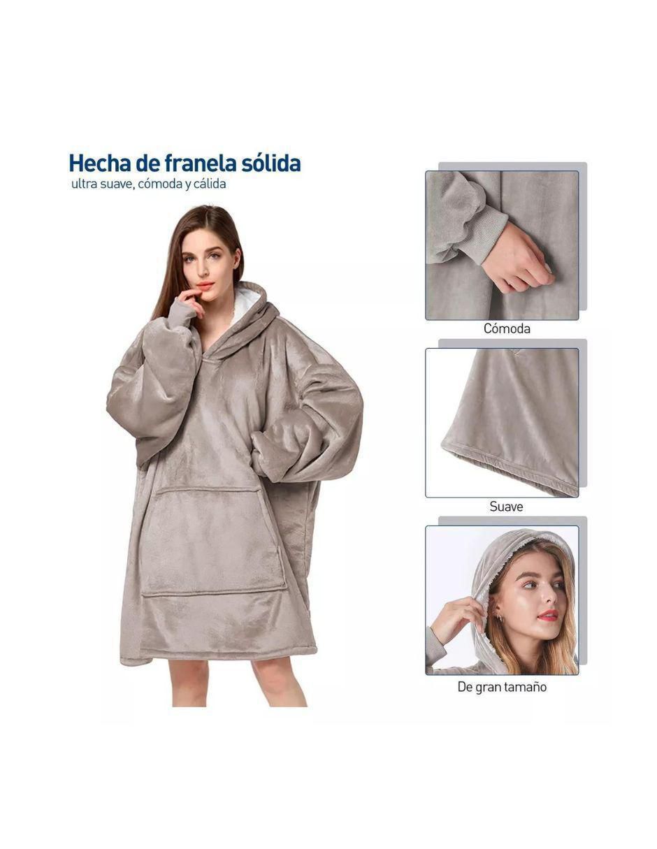 Sudadera con capucha y bolsa para mujer 3