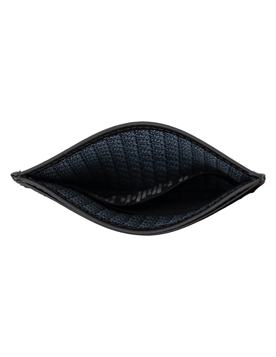 Tarjetero pineda covalin de piel campos agave para hombre