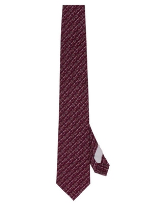 Corbata pineda covalin regular de seda estampada para hombre 1