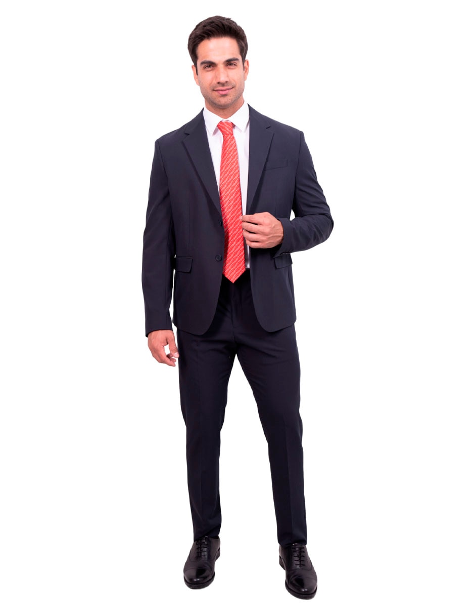 Corbata regular de seda estampado para hombre 2