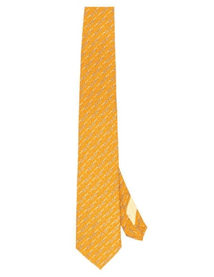Corbata pineda covalin regular de seda estampada para hombre 1