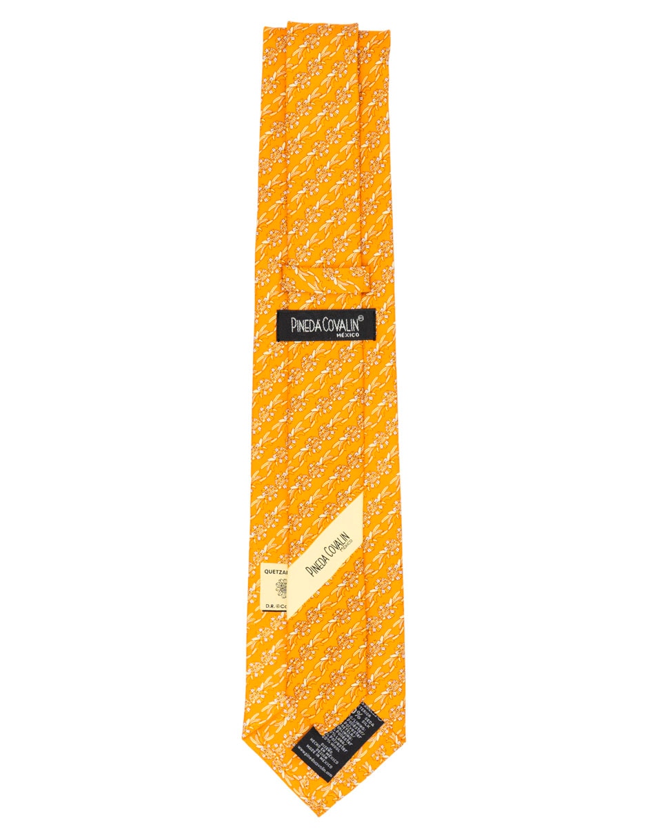 Corbata pineda covalin regular de seda estampada para hombre 2