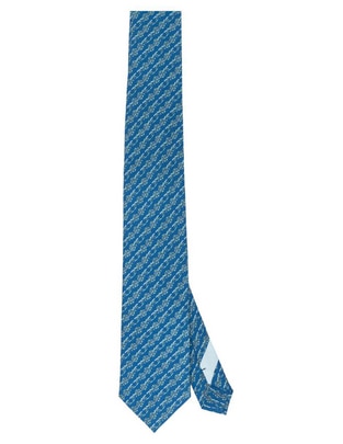 Corbata pineda covalin regular de seda estampada para hombre 1