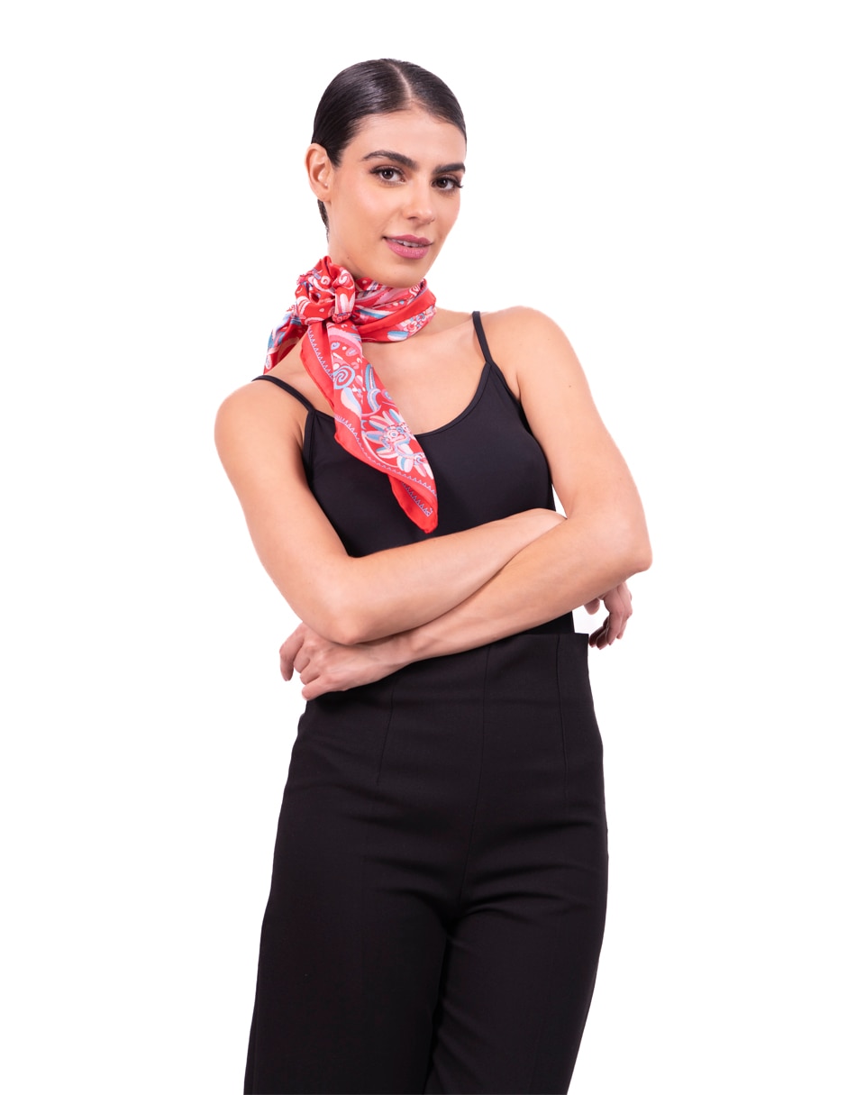 Mascada de seda para mujer 2