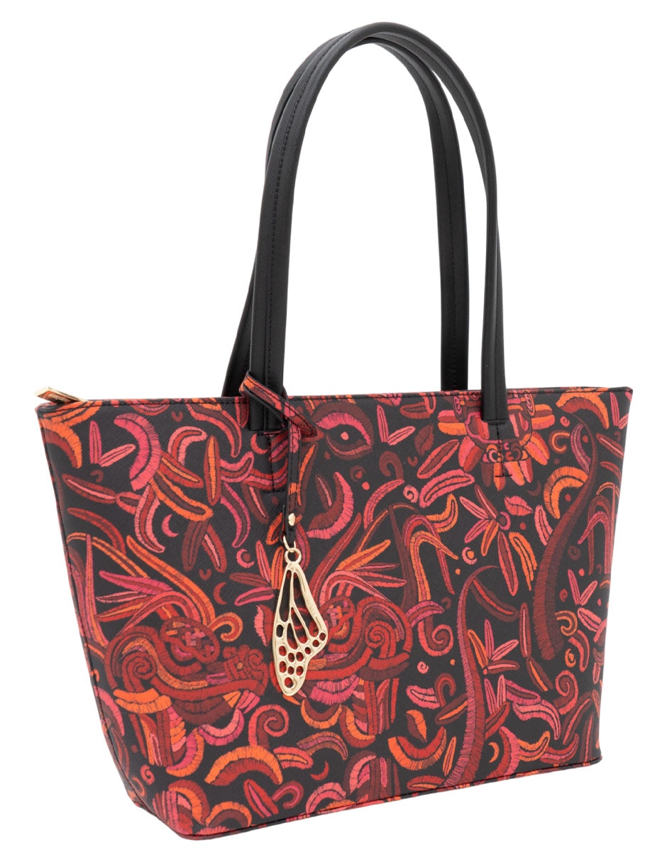 Bolsa tote pineda covalin quetzalcóatl para mujer 2