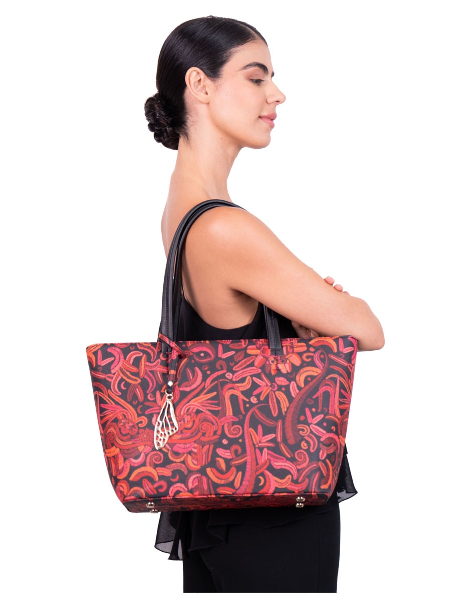 Bolsa tote pineda covalin quetzalcóatl para mujer