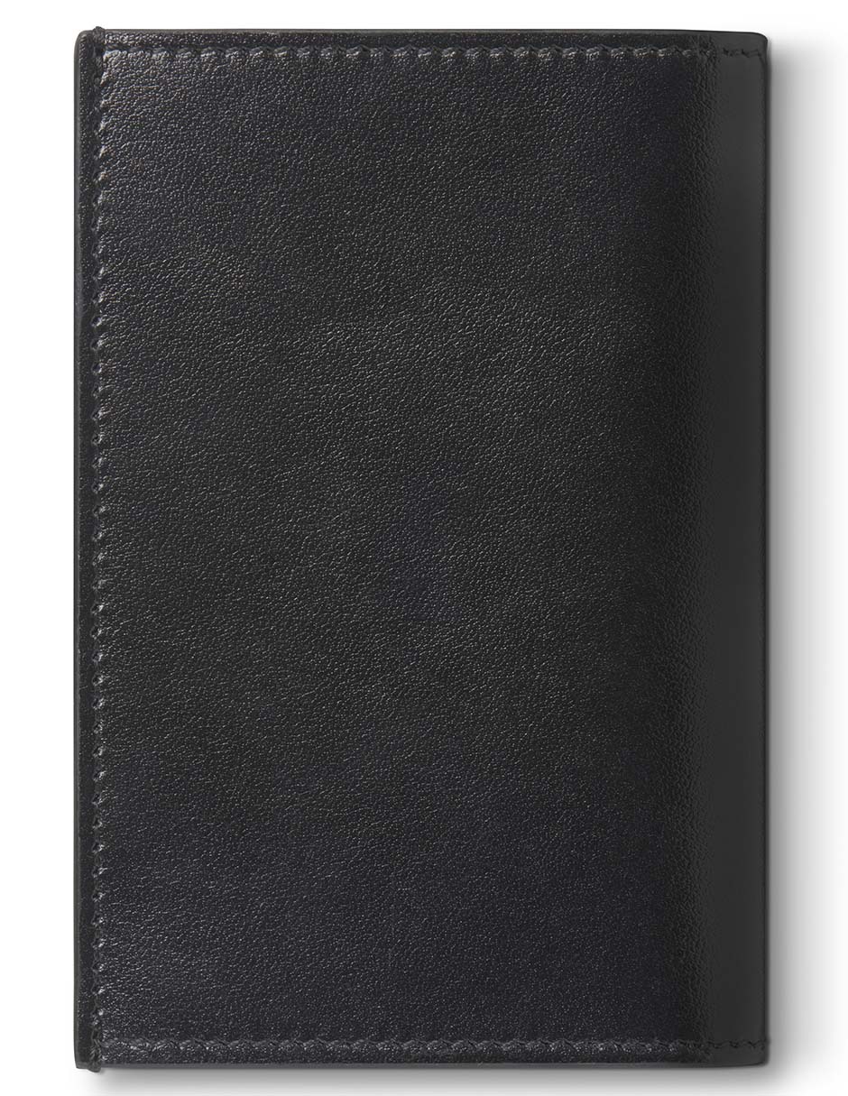Tarjetero de piel para hombre