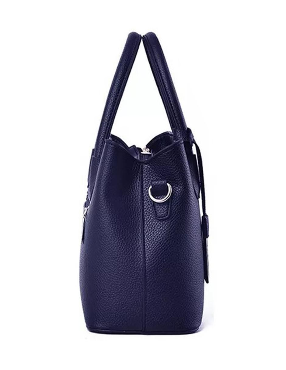Bolsa frame de cuero para mujer 4