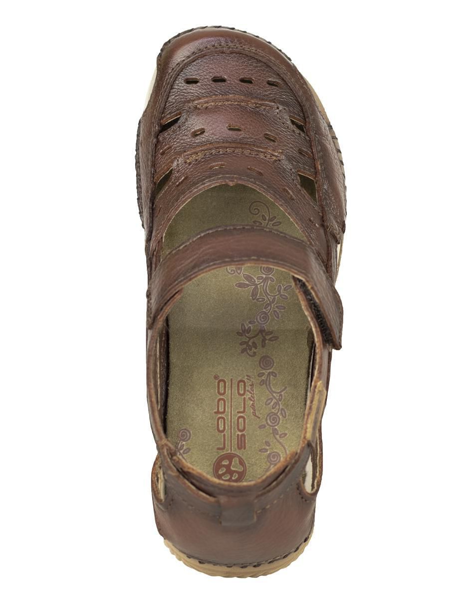 Sandalia lobo solo para mujer