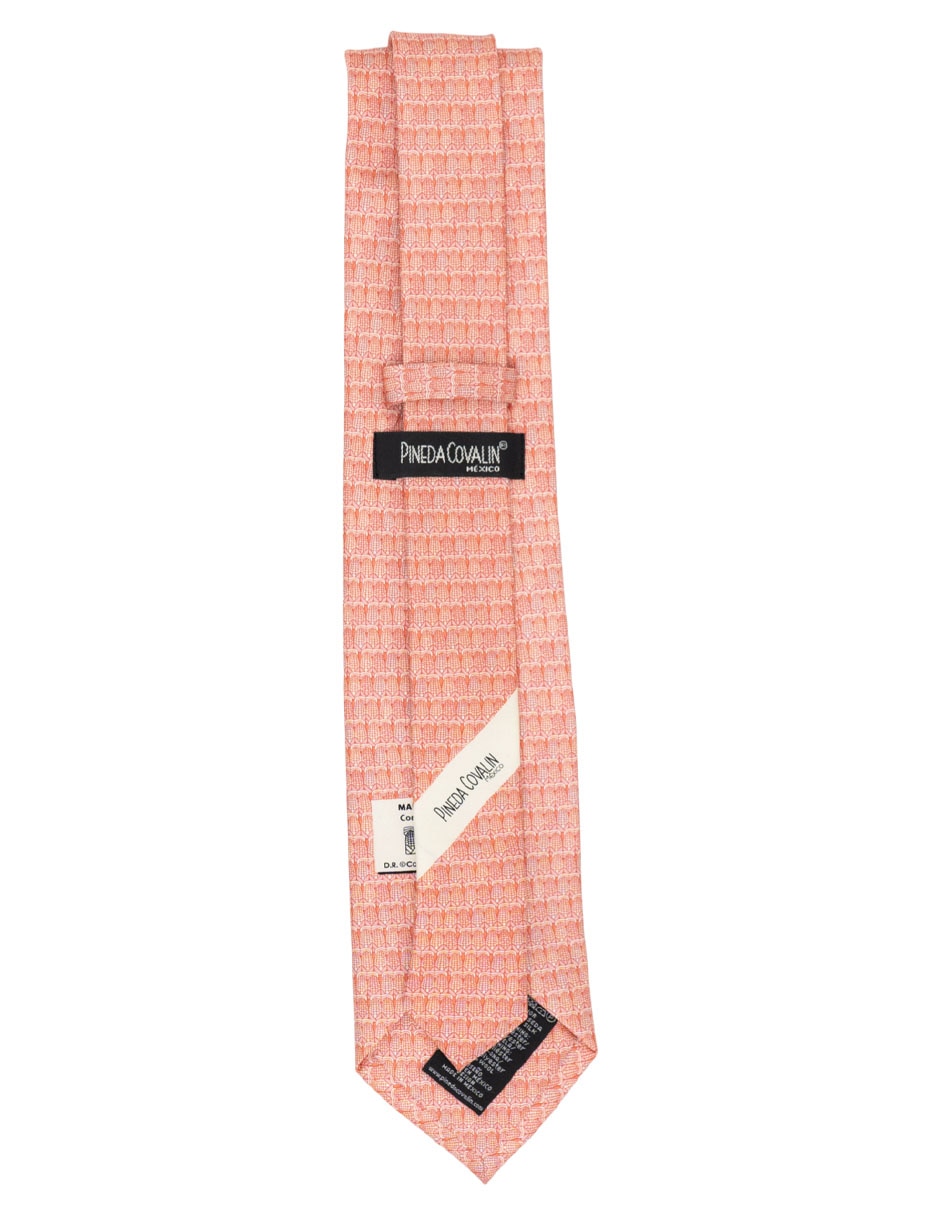 Corbata pineda covalin regular de seda estampado gráfico para hombre