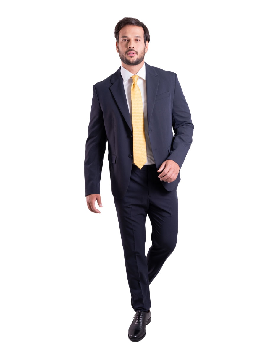 Corbata regular de seda estampado para hombre