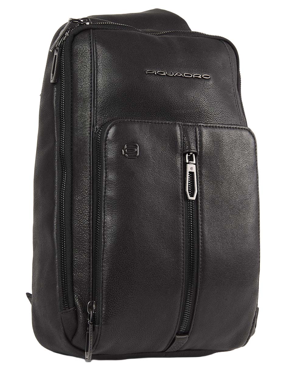 Bolsa bandolera de piel unisex