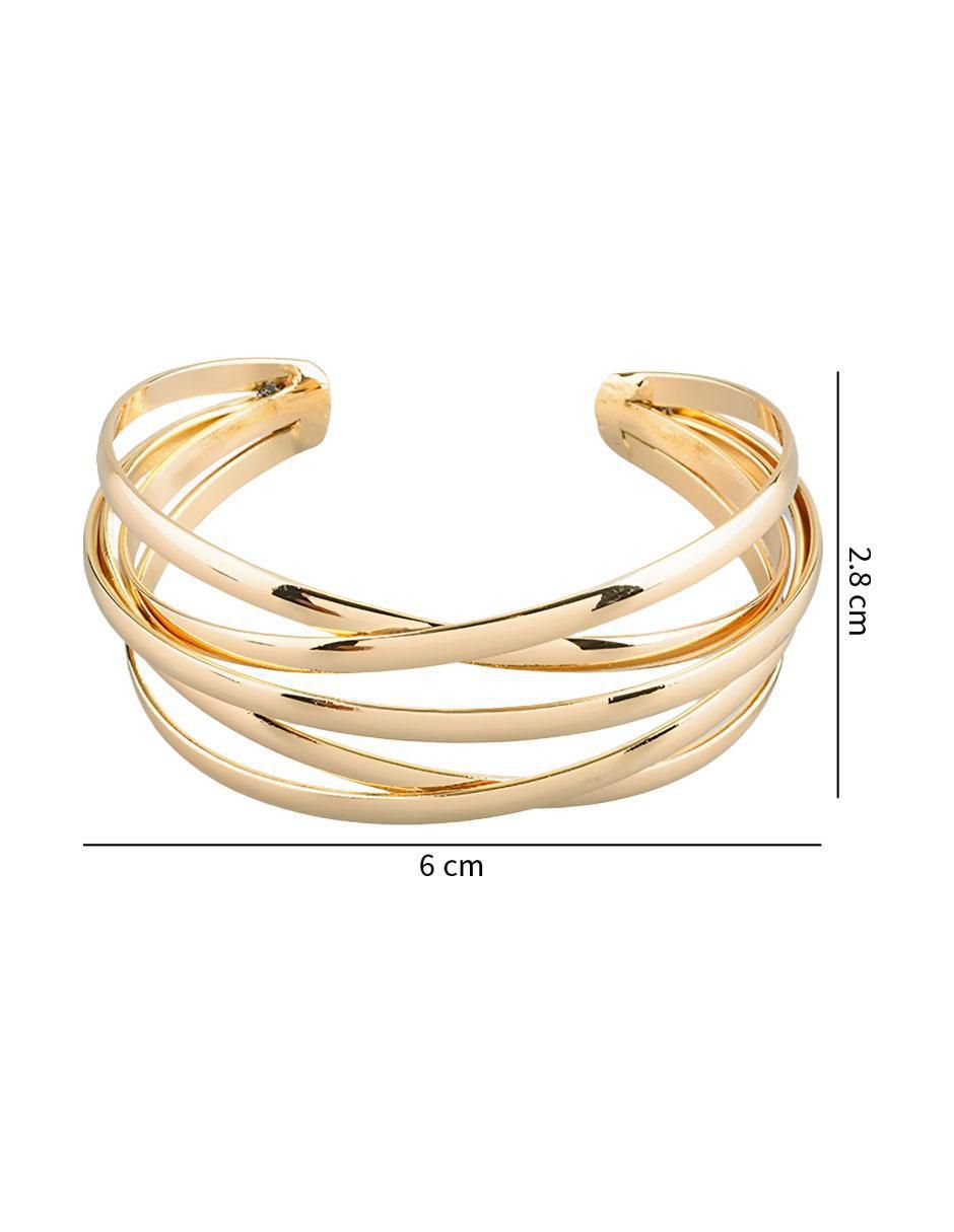 Brazalete con acabado brillante