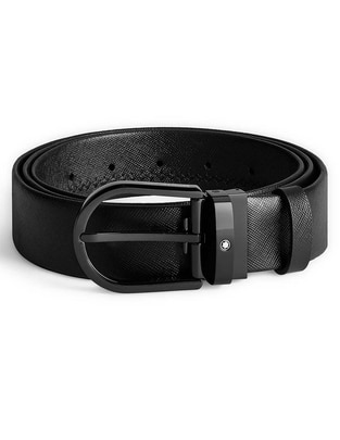 Cinturón de piel para hombre