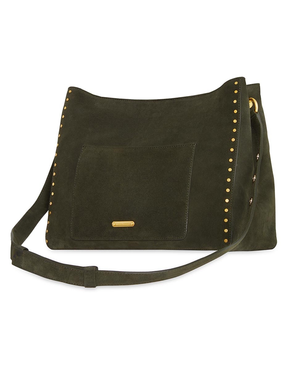 Bolsa shoulder Darren de cuero unisex
