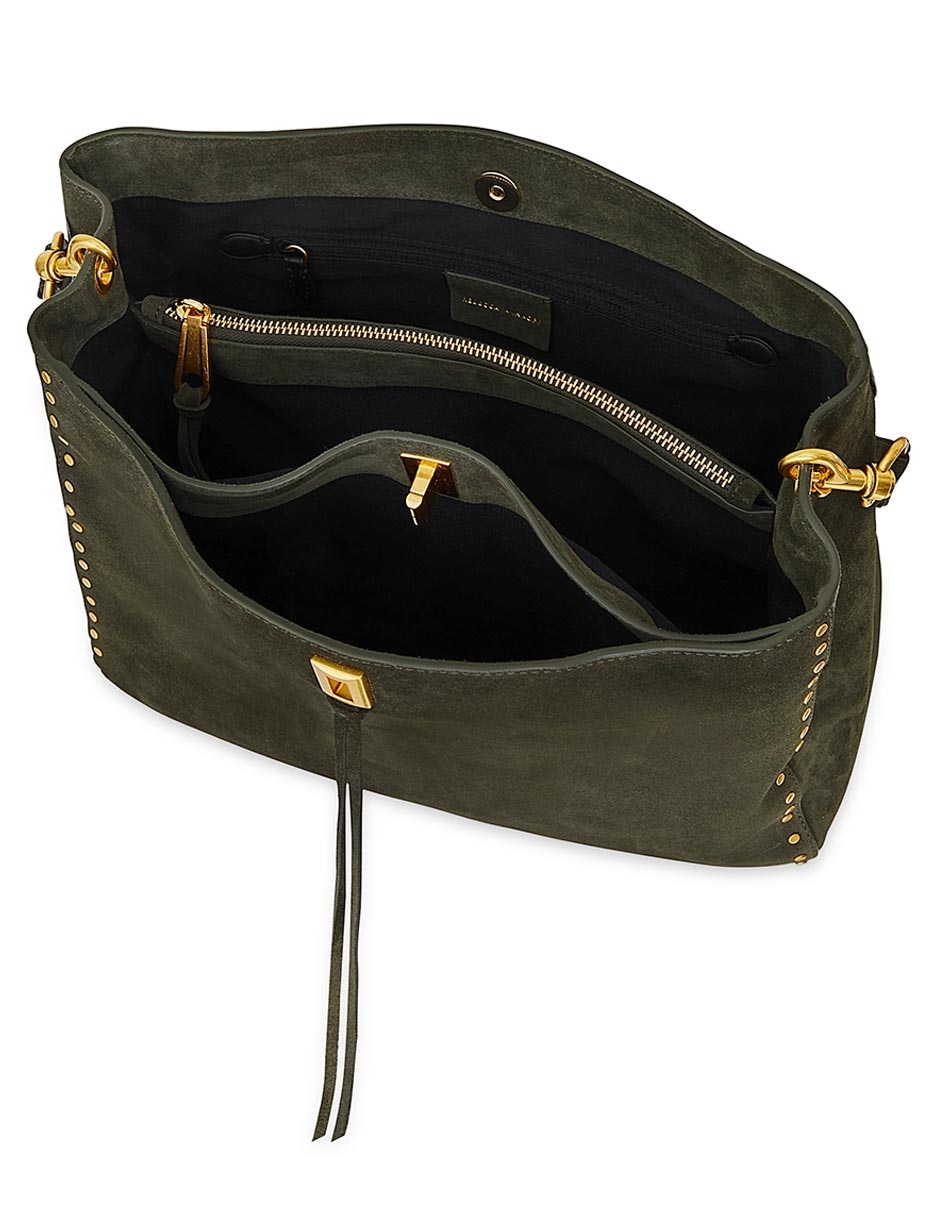 Bolsa shoulder Darren de cuero unisex