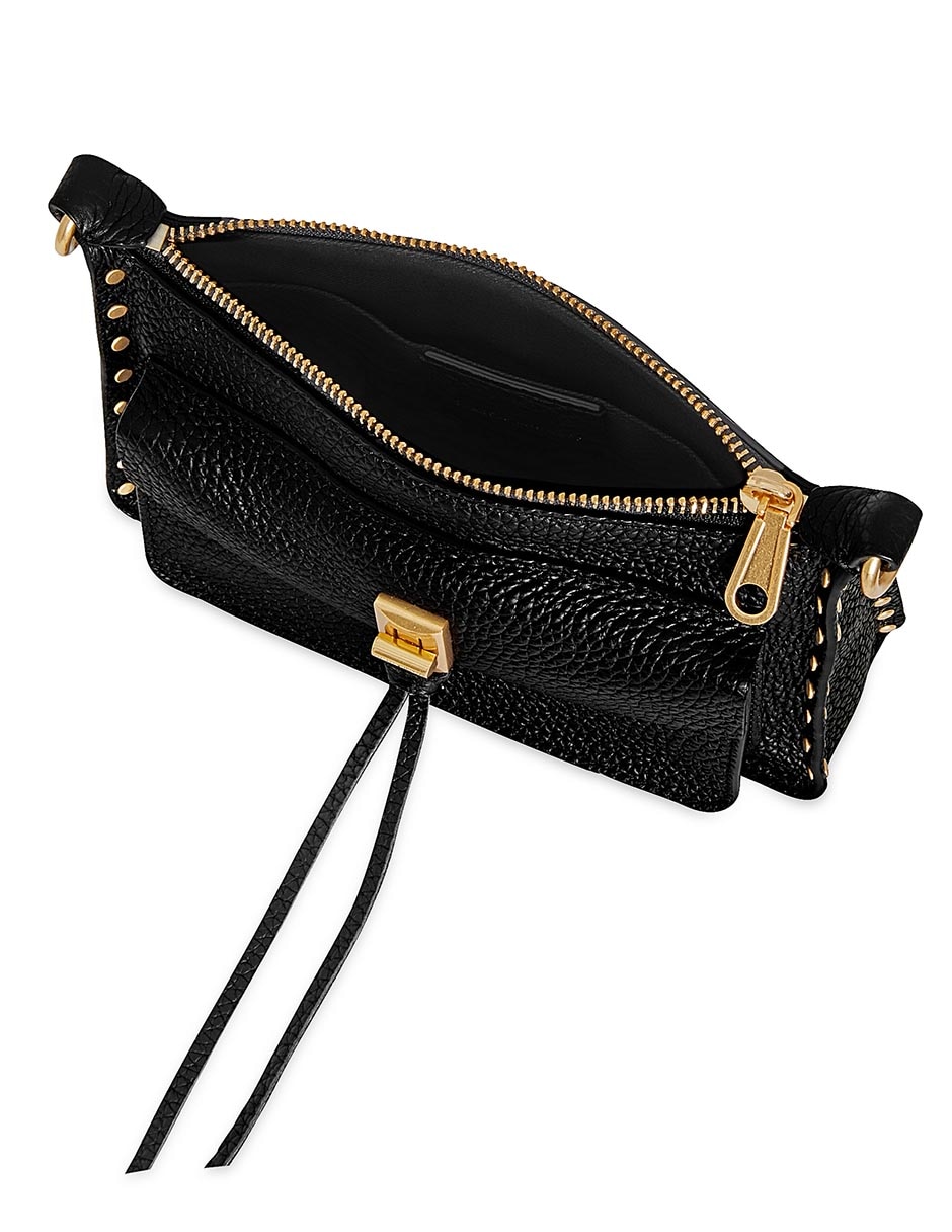 Bolsa crossbody Darren de piel para mujer 2