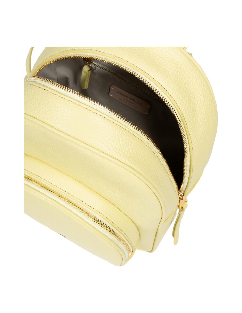 Backpack Coccinelle Gleen de piel para mujer
