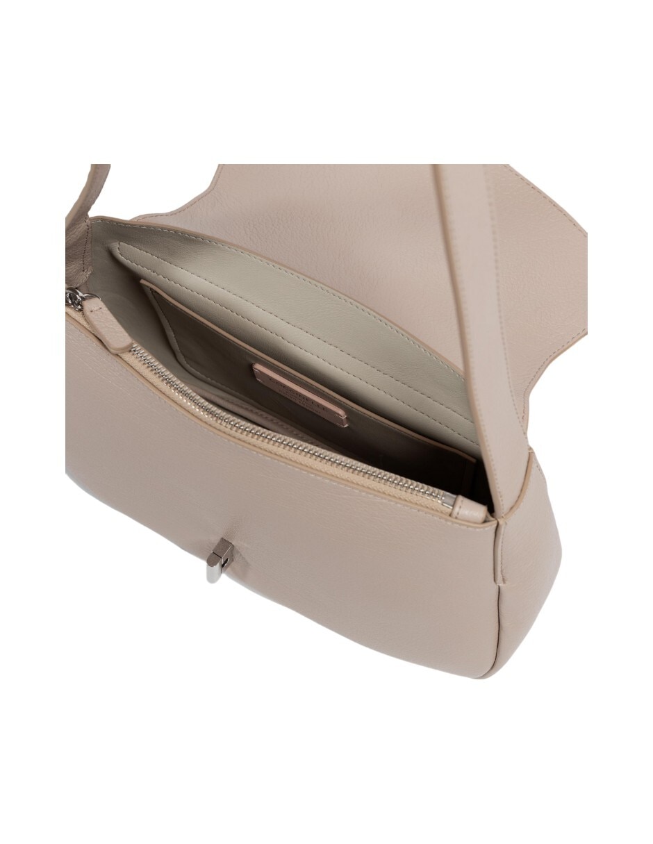 Bolsa shoulder Coccinelle Himma Shiny Goa de piel para mujer