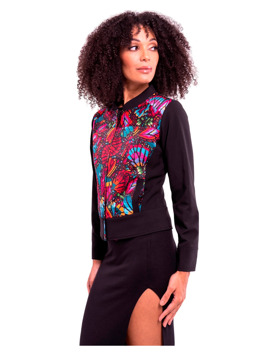 Chamarra Mariposa Bordada para mujer 3