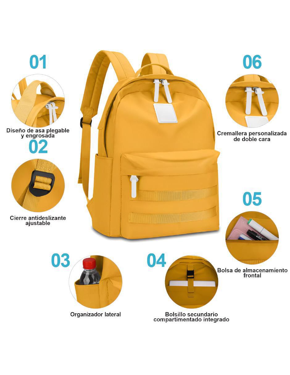 Mochila casual impermeable 4