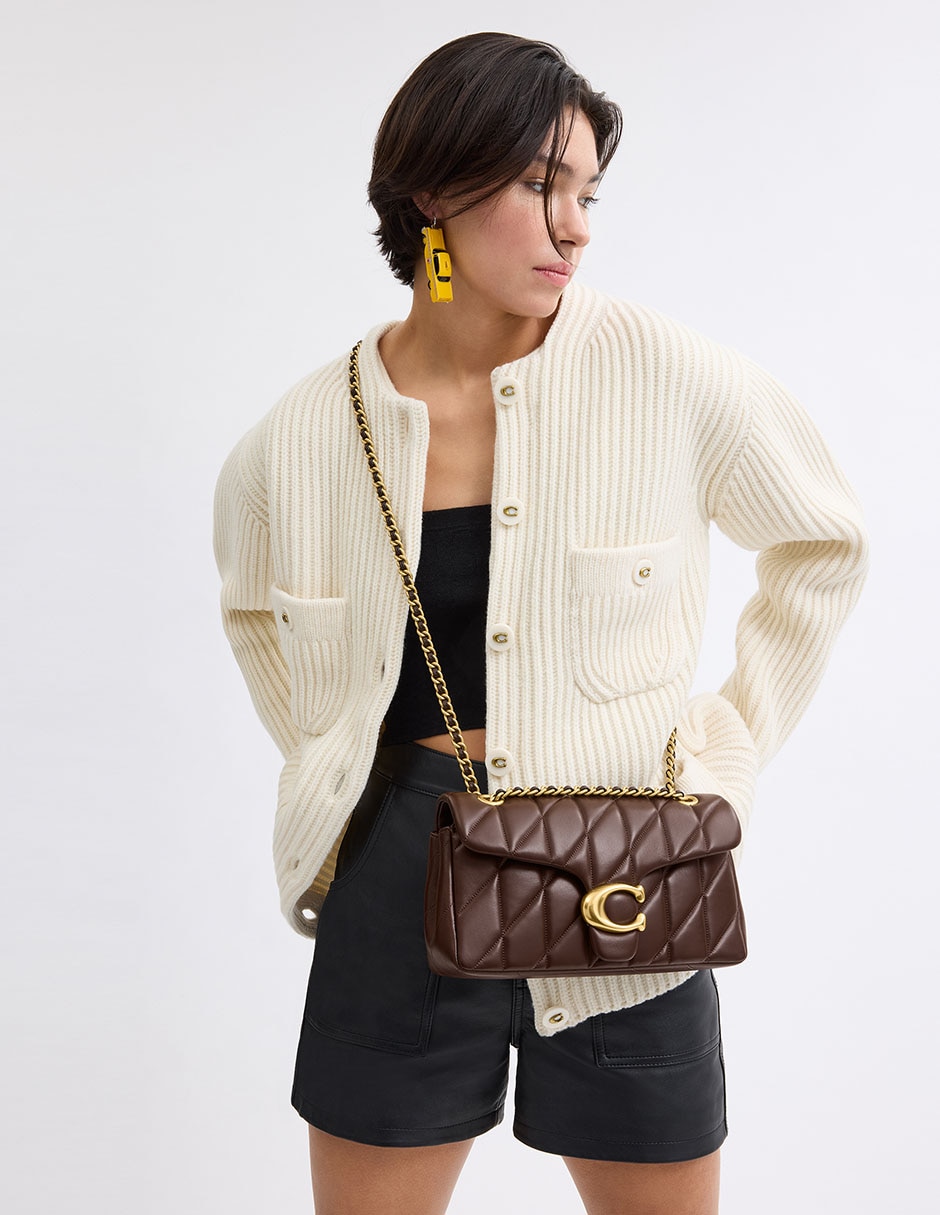 Bolsa shoulder Tabby de piel para mujer 3