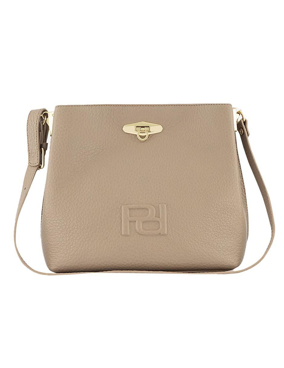 Bolsa crossbody de piel para mujer