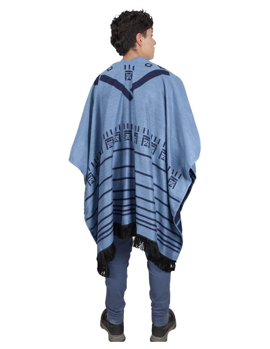 Poncho de acrílico para hombre 5