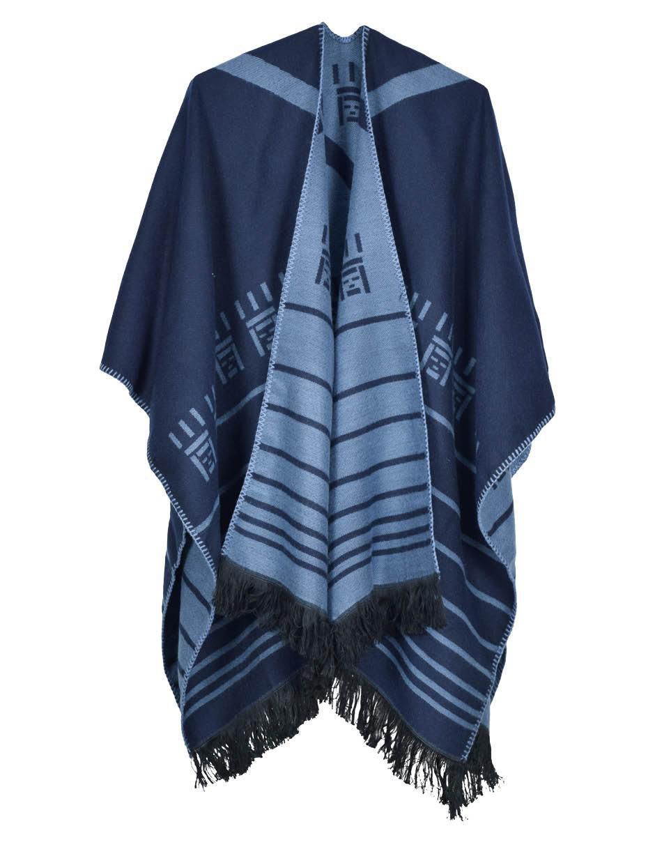 Poncho de acrílico para hombre 3