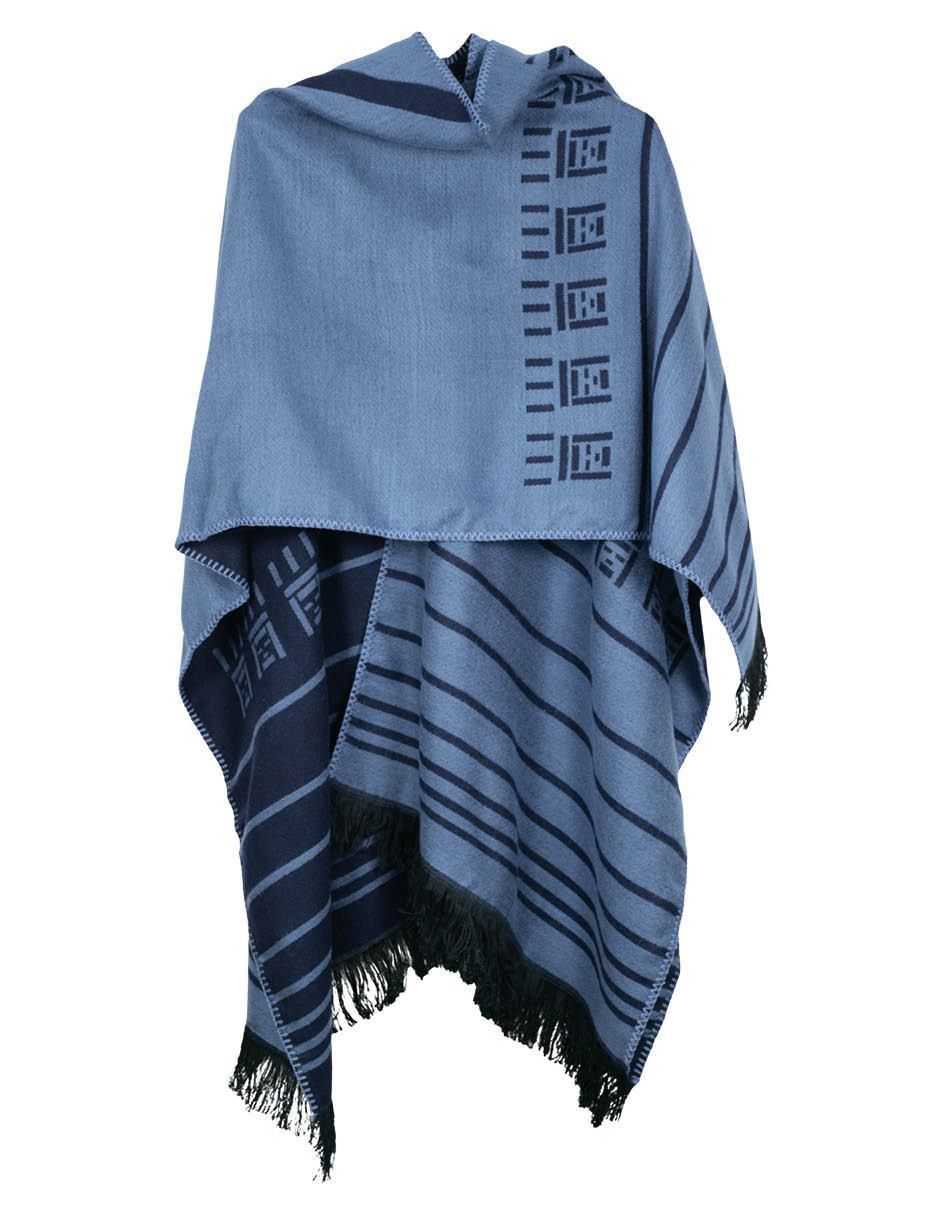 Poncho de acrílico para hombre 2
