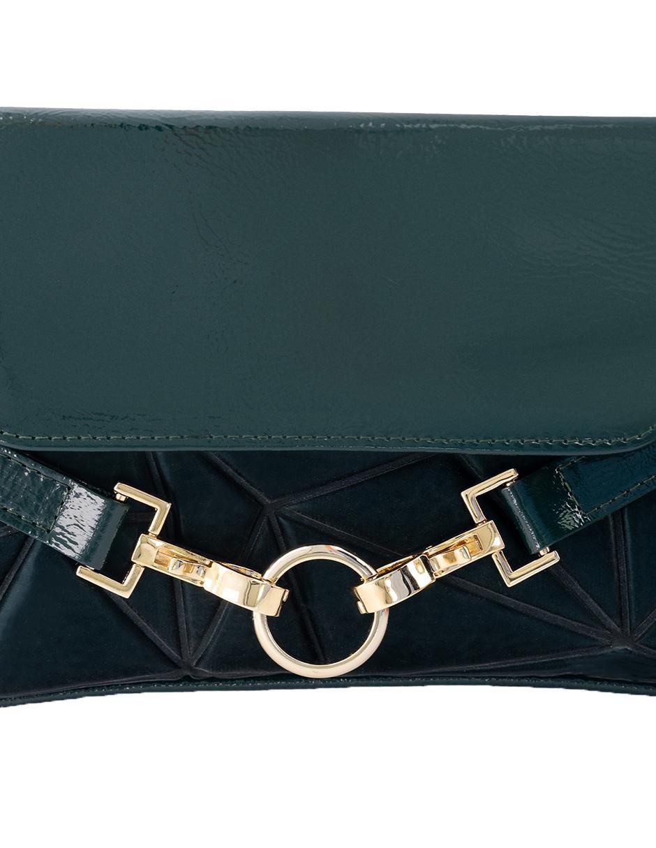 Bolsa clutch de piel para mujer 4