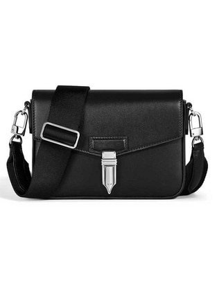 Bolsa messenger de piel unisex